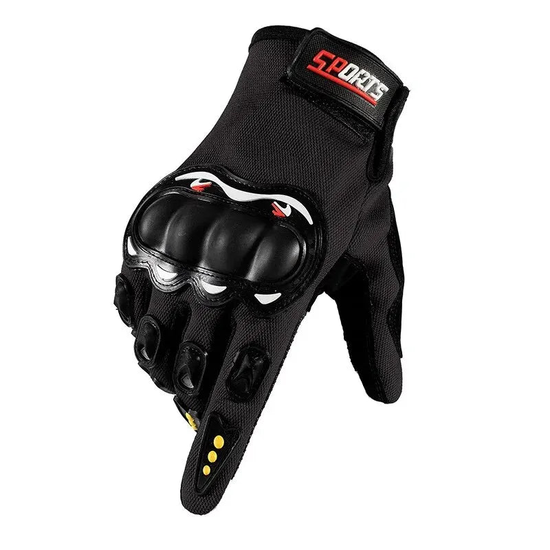 Full-finger Motorcycle Gloves Men Touch Screen Outdoor Off-road Sports Cycling Motorcycle Finger Gloves Pi-Mart