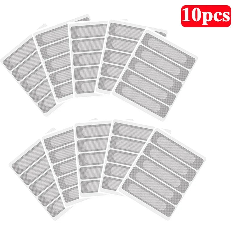 Window Screen Patch Exhaust Grille Window Door Drainage Hole Anti-mosquito Paste Mesh mosquito net mesh Invisible Repair Subsidy Pi-Mart