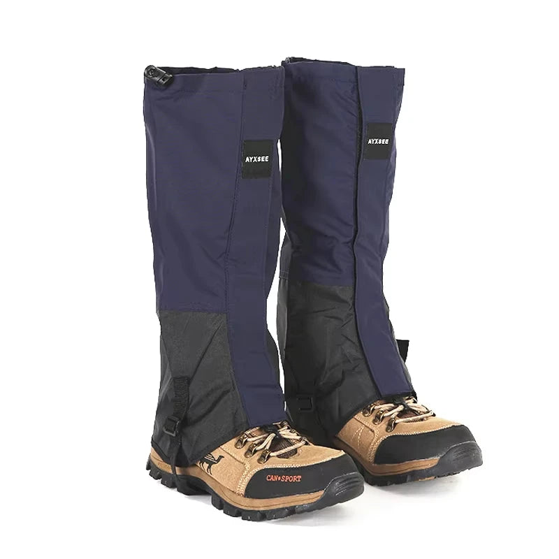Durable Waterproof Leg Gaiters Hiking Hunting Camping Climb Boots Leggings Covers Outdoor Hunting Winter Snow Skiing Leg Warmers Pi-Mart