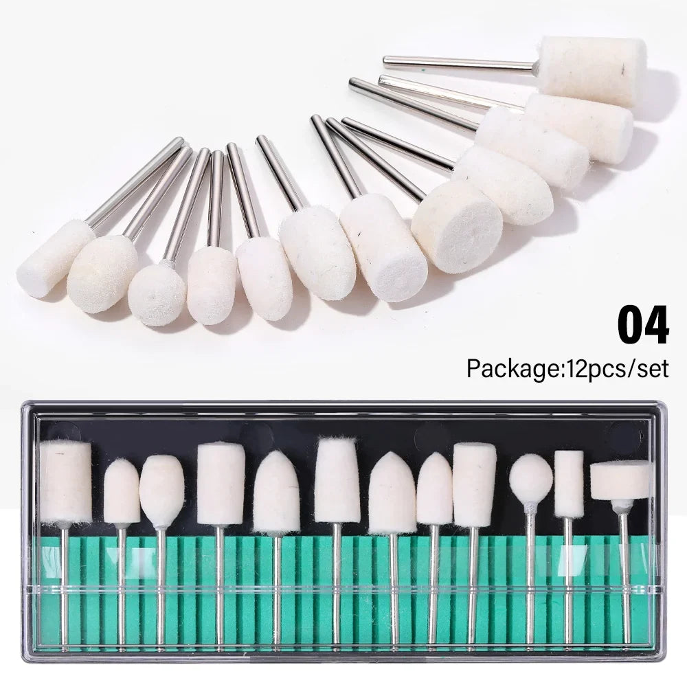 LULAA Electric Nail Drill Machine Set Pedicure Grinding Equipment Mill For Manicure Professional Strong Nail Polishing Tool Tri Light Beauty