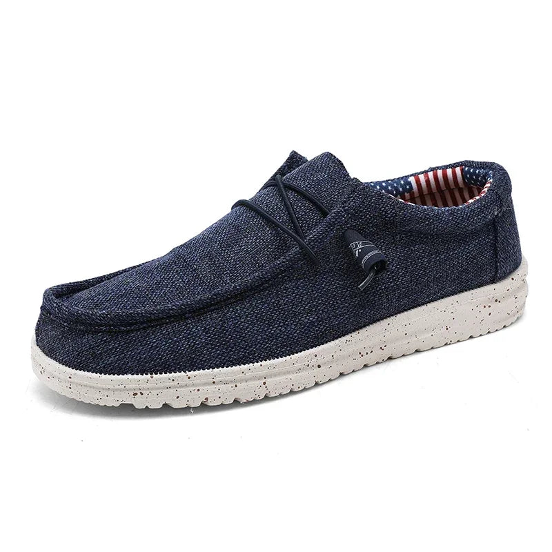 Men's Mesh Loafers Autumn Mens Vulcanized Shoes Breathable Lightweight Hiking Outdoor Sports Shoes Zapato Abierto Scarpa Aperta Pi-Mart