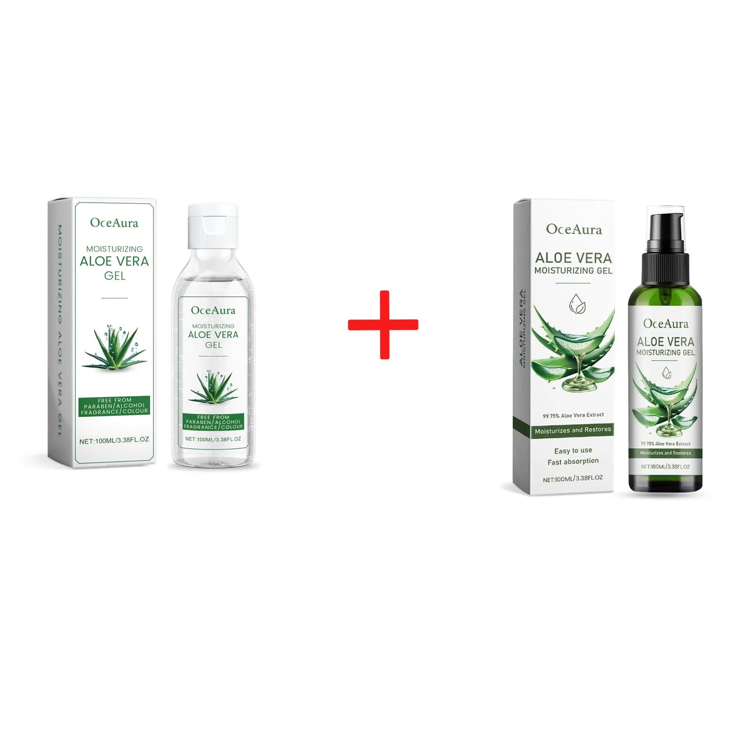 Aloe Vera Gel Pore Shrinking Oil Control Ance Remover Moisturizing Brighten Anti-Aging Facial Essence Beauty Skin Care Products Tri Light Beauty