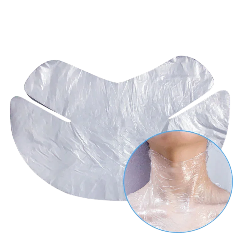100pc Disposable Plastic Film for Face Fresh Keeping Film Mask Beauty Salon Promote Product Absorptio Ultra Thin Skin Care Paper Tri Light Beauty