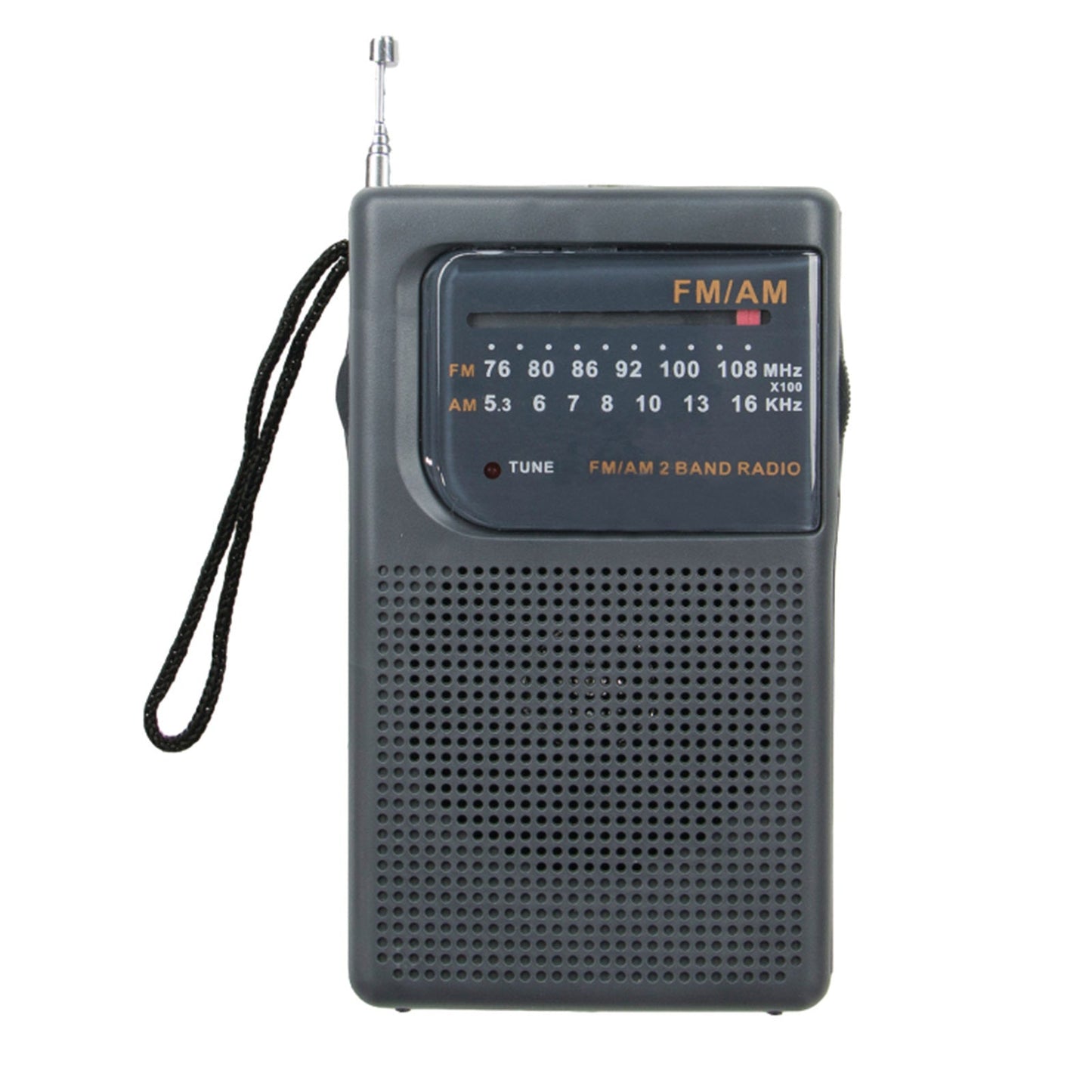 Supersonic AM/FM Pocket Radio in Black LuxuryLifeWay Online Store