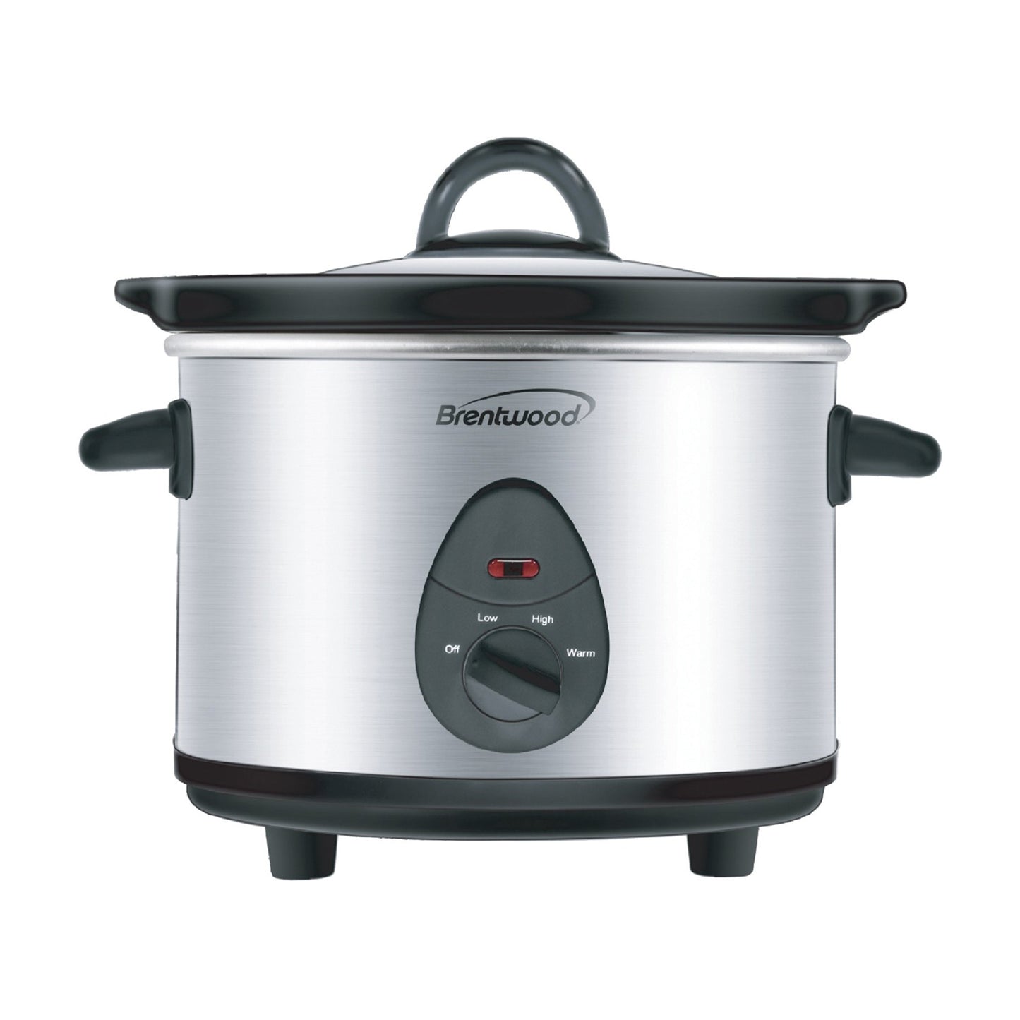 Brentwood 1.5 Quart Slow Cooker in Stainless Steel with 3 Settings LuxuryLifeWay Online Store