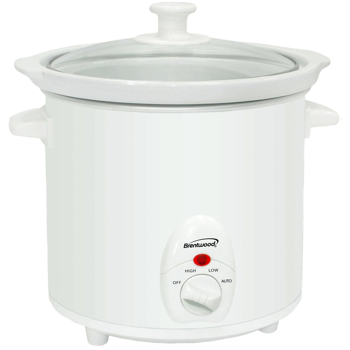 Brentwood 3 Quart Slow Cooker in White LuxuryLifeWay Online Store