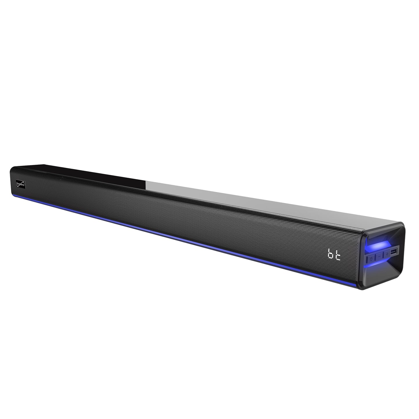 SuperSonic 2 Channel Bluetooth Soundbar with Ambient Lighting LuxuryLifeWay Online Store