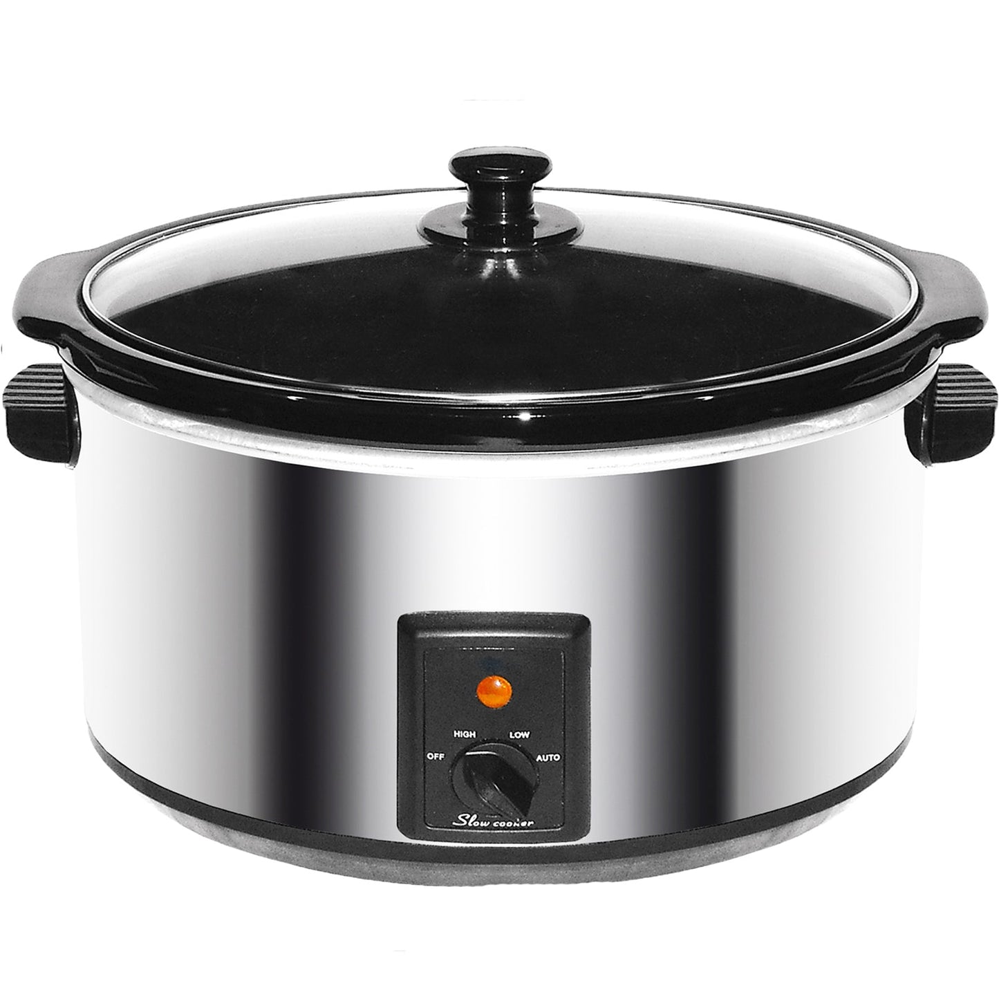 Brentwood 8.0 Quart Slow Cooker Stainless Steel LuxuryLifeWay Online Store