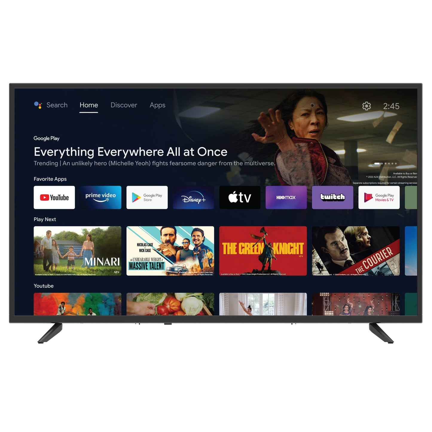 SuperSonic 43 Inch LED Smart HDTV LuxuryLifeWay Online Store