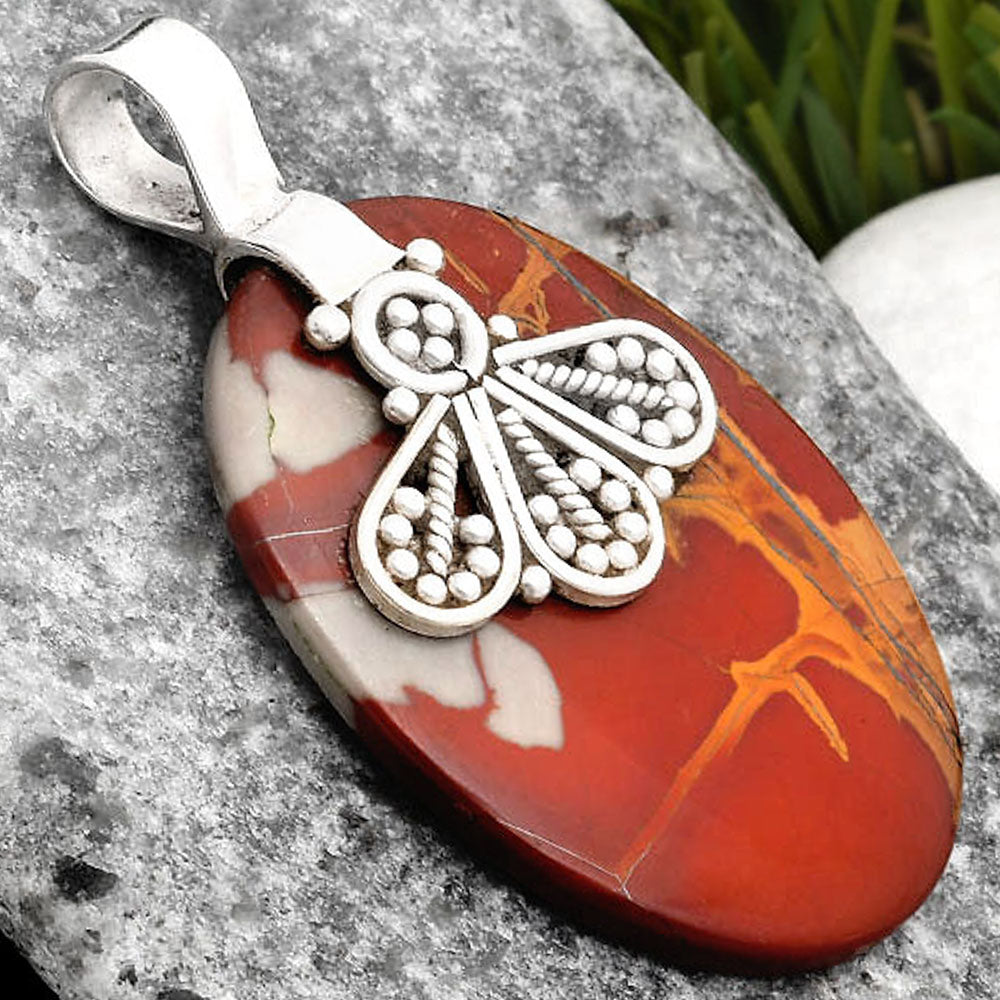 Natural Noreena Jasper Pendant P-1469 SDP107622 LuxuryLifeWay Online Store