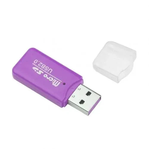 NNBILI USB micro-SD/TF Card Reader USB 2.0 Mini Mobile Phone Memory Card Reader High Speed USB Adapter For Laptop Computer Pi-Mart