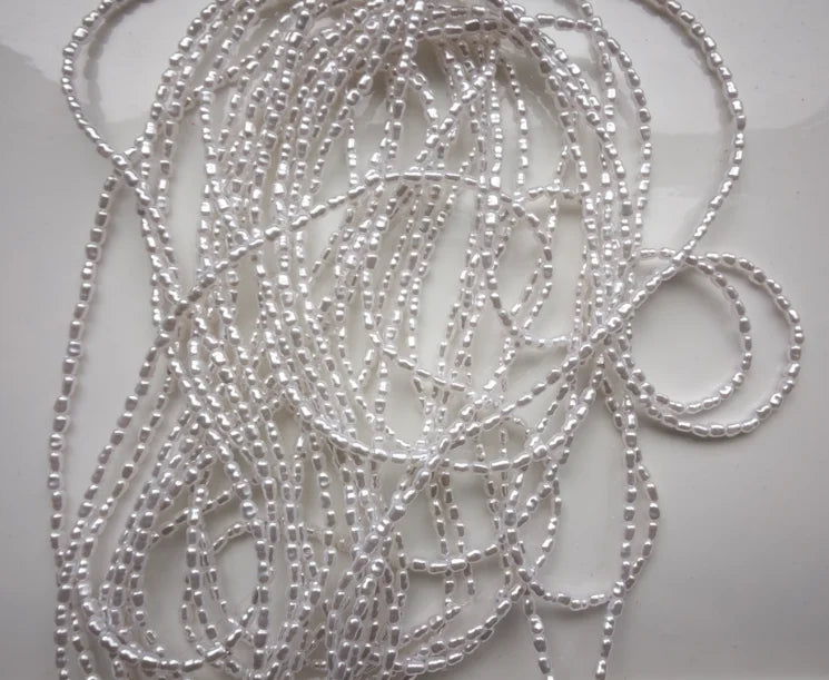 4.5 to 5.5 mm Irregular Baroque Imitation Pearl Semi-Finished Beads for Making Jewelry, DIY Necklacecklace Bracelet Accessories Pi-Mart