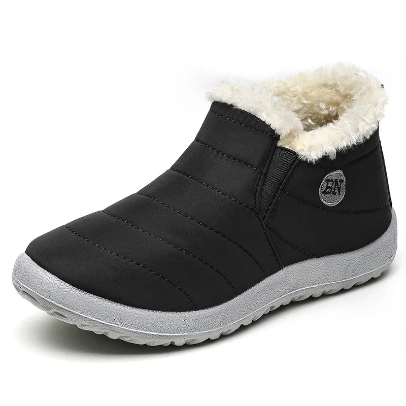 Winter Waterproof Fashion 2025 Men Casual Shoes Breathable Shoes Men Sneakers Slip On Black Men's Sneaker Leisure Soft Shoes Pi-Mart