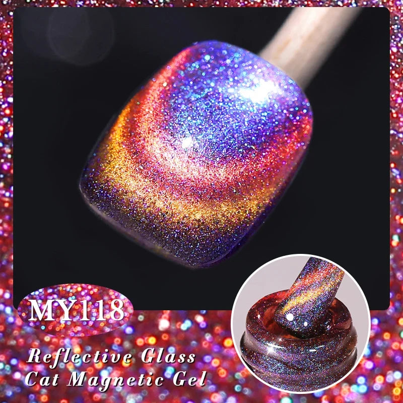 BORN PRETTY 117 Colors Cat Magnetic Gel Nail Polish 10ml Full Coverage Varnish Semi Permanent Super Gorgeous Nails Manicure Tri Light Beauty
