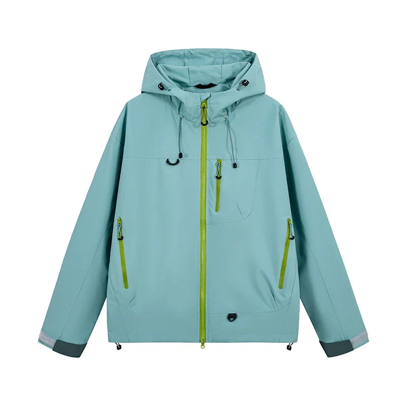 Unisex Hiking Jacket Waterproof Autumn Windbreaker Ourdoor Hooded Coats Women New Jacket Men Fishing Camping Climbing Coats LadyShow.Store