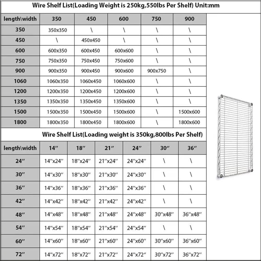 Industrial Warehouse Eco-Friendly Adjustable Large Capacity Metal Mobile Storage Wire Racks Shelving Storage Units Pi-Mart