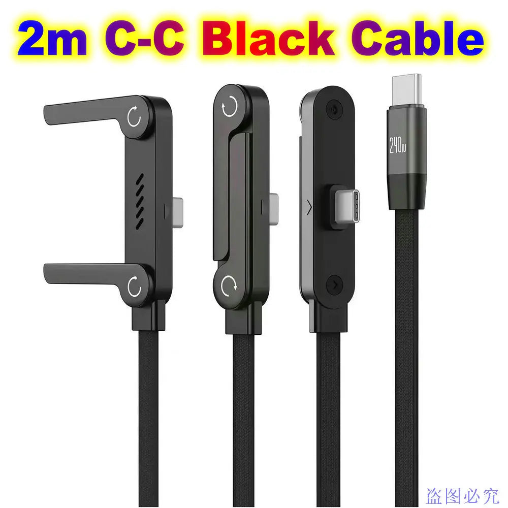 USB Type C Flat Phone Charger Fast Charging Cable C Kick Cable Stand Invisible Support Foldable Holder Charge Bracket For iPhone Pi-Mart