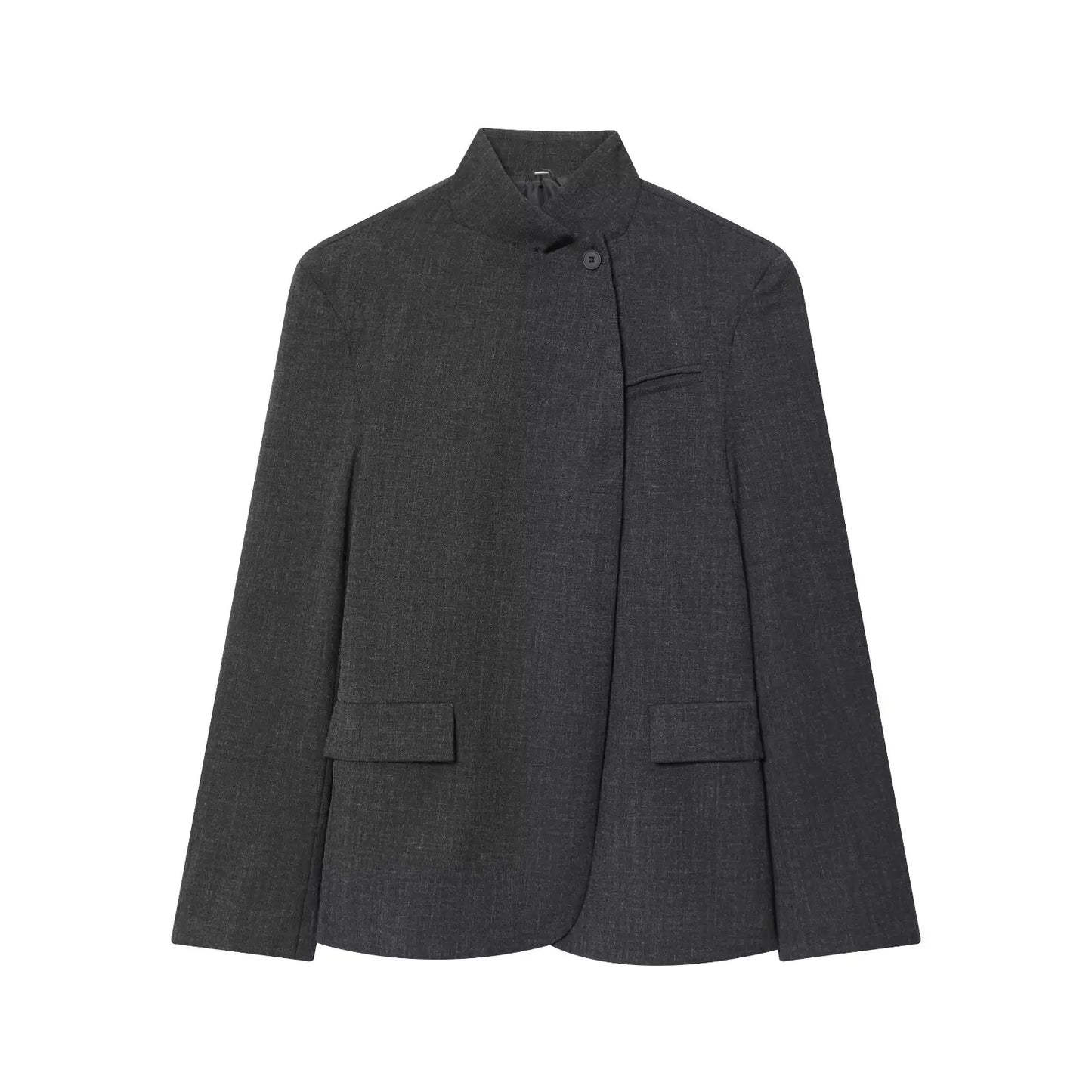 Tidalyf Blazers & Jackets Women's Spring 2026 New Fashion Plaid Loose Warm Jackets Women's Chic Youth Office Long Sleeve Coats LadyShow.Store