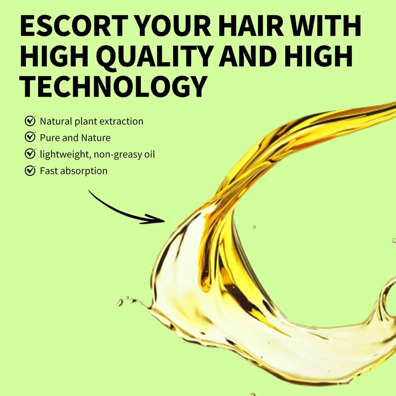 7 In 1 Hair Oil For All Hair Type Rosemary Batana Hair Growth Oil Keratin Biotin Castor Oil Hair Care Oil Beauty Health Product Tri Light Beauty