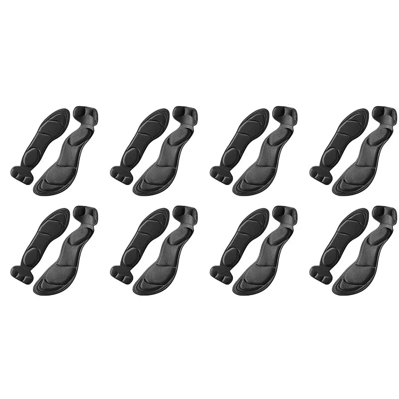 Memory Foam Insoles Women High-heel Shoes Insoles Anti-slip Cutable Insole Comfort Breathable Heel Protection Massage Shoe Pads LadyShow.Store