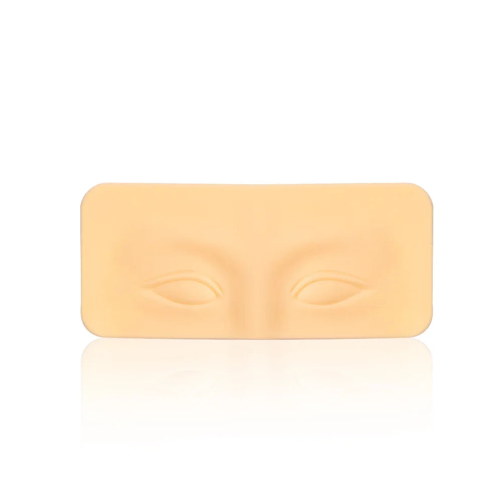 Premium 5D Silicone Eyebrow Tattoo Practice Training Skin Pad for Eye Permanent Makeup Board Beauty Academy Cosmetic Synthetic Pi-Mart