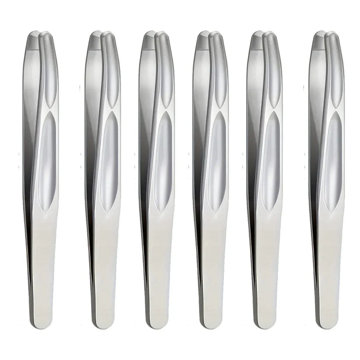 Stainless Steel Round Head Tweezers Eyebrow Tweezers Hair Removal Tweezers Suitable for Men and Woman Gifts Tri Light Beauty