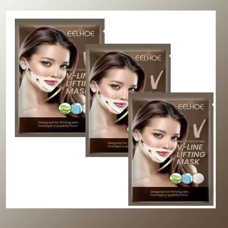 V-Shape Firming Face-lift Slimming Mask Removal Masseter Muscle Double Chin Face Fat Burning Anti-aging Beauty Products New Tri Light Beauty