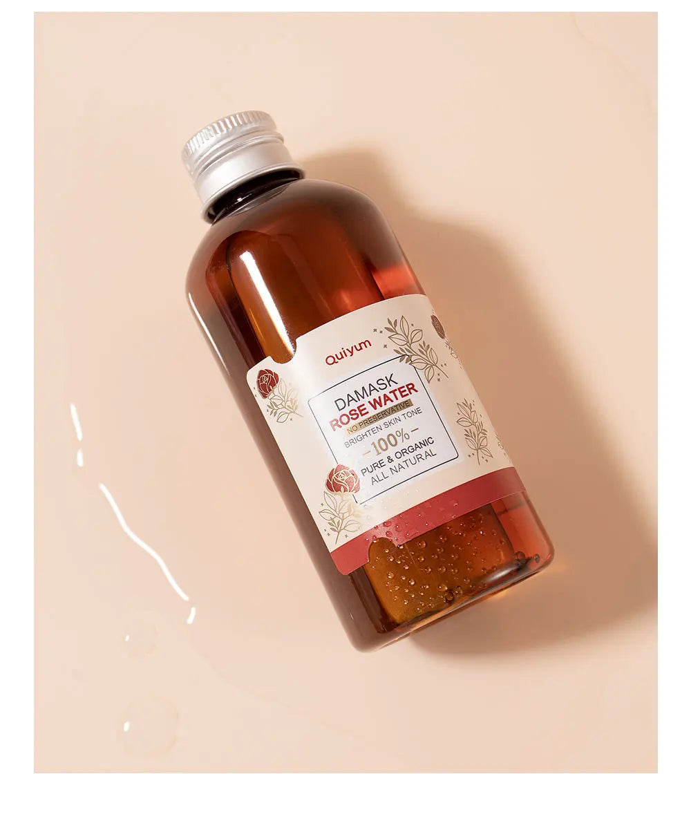 Face Care Rose Water Nourishing Skin Improve Dullness Anti Aging Facial Toner Damask Korean Skincare Products 100ml Pi-Mart