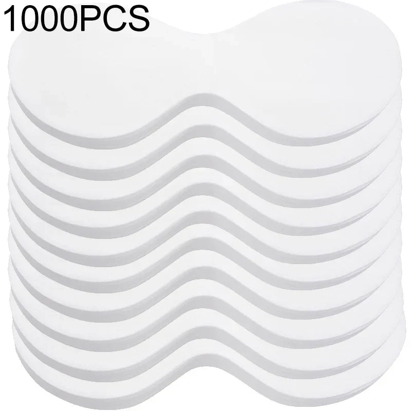 1000/500pcs Cotton Eye Mask Paper Disposable DIY Natural Cotton Eye Paper Essential Product Ultrathin Eye Pads Skin Care Tools Tri Light Beauty