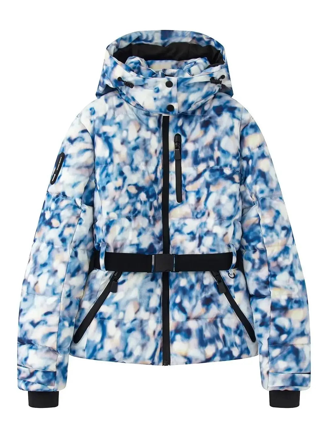2026 Women Winter Hooded Down Jackets With Belt Lady Warm Thick Long Sleeve Stand Collar Parkas Padded Coats Sports Ski Outdoor LadyShow.Store