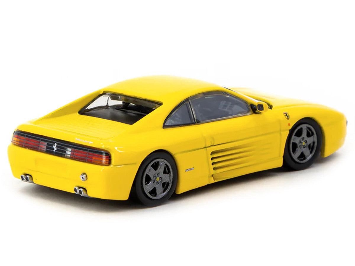 Ferrari 348 Challenge Yellow "Road64" Series 1/64 Diecast Model Car by Tarmac Works LuxuryLifeWay Online Store