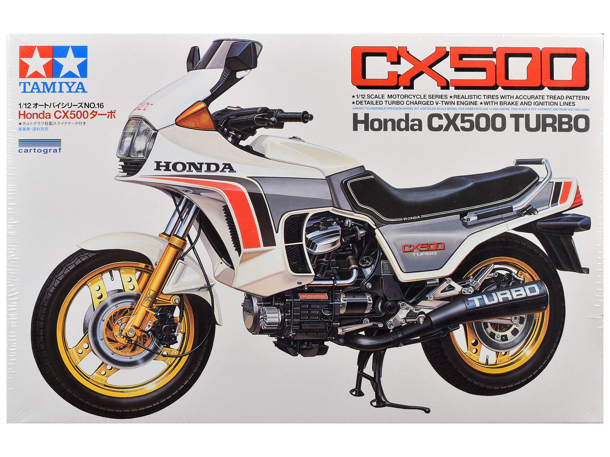 Model Kit Honda CX500 Turbo Motorcycle 1/12 Scale Model by Tamiya LuxuryLifeWay Online Store