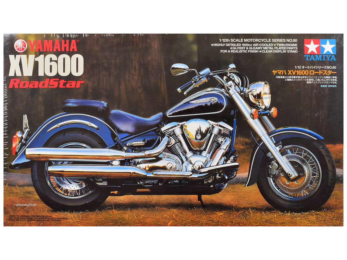 Model Kit Yamaha XV1600 RoadStar Motorcycle 1/12 Scale Model by Tamiya LuxuryLifeWay Online Store
