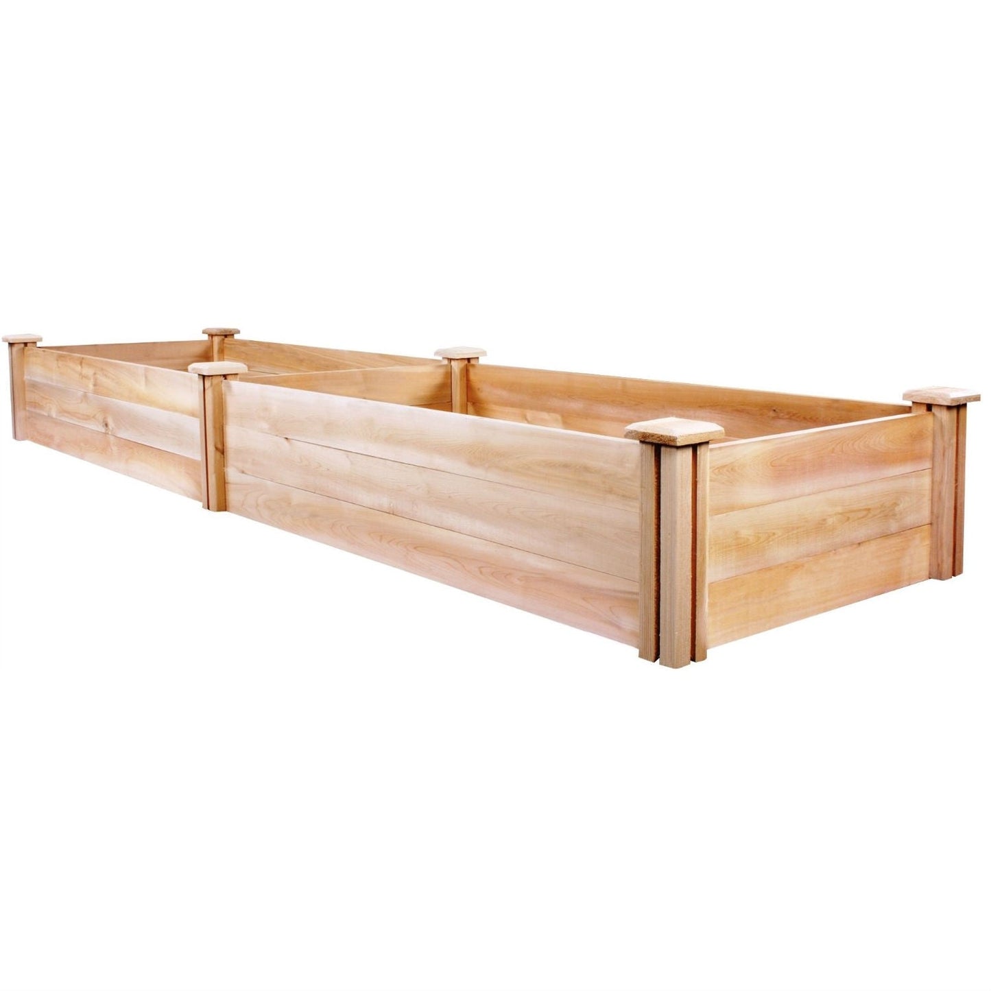 Cedar Wood 2-Ft x 8-Ft Outdoor Raised Garden Bed Planter Frame - Made in USA LuxuryLifeWay Online Store