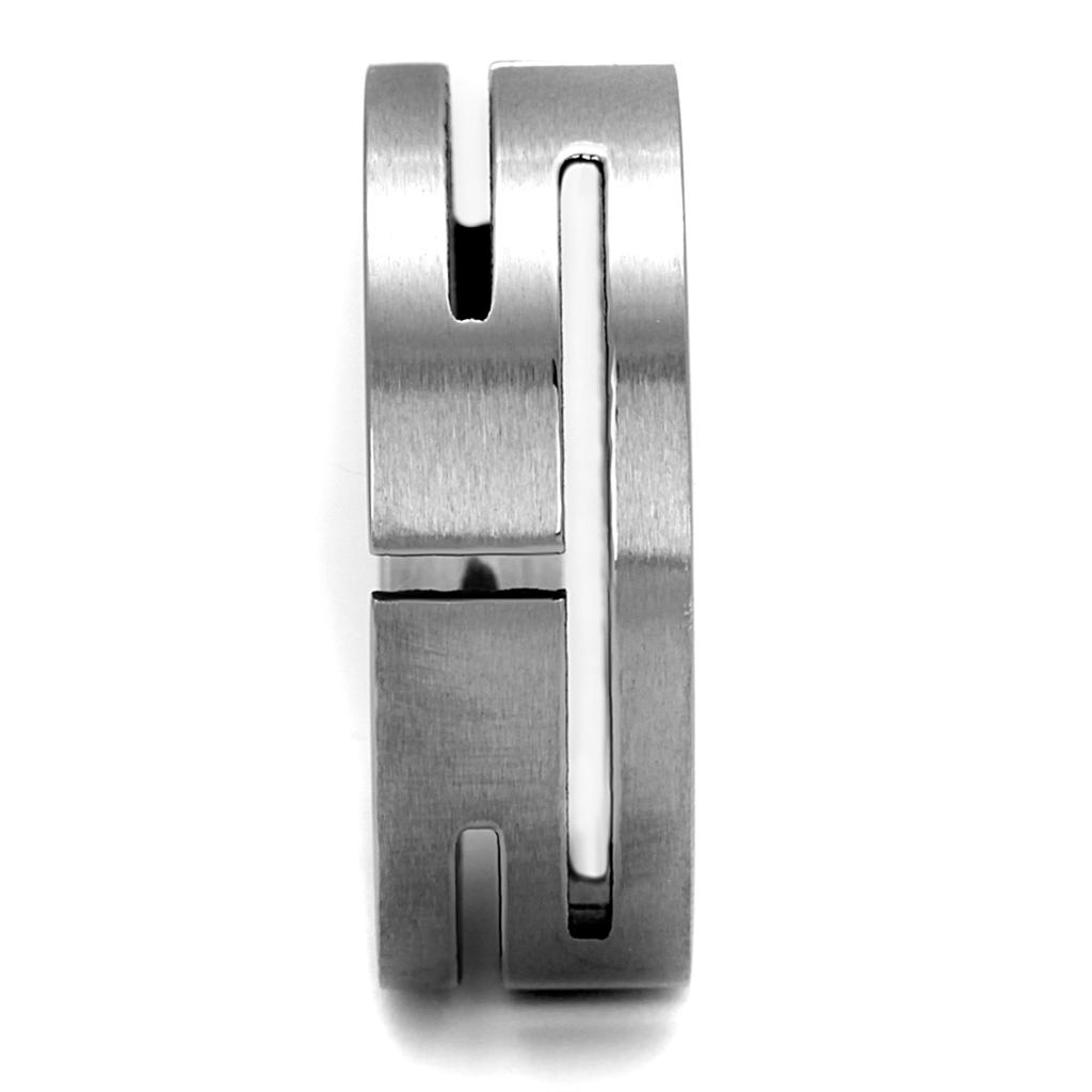 TK2393 - High polished (no plating) Stainless Steel Ring with No Stone LuxuryLifeWay Online Store