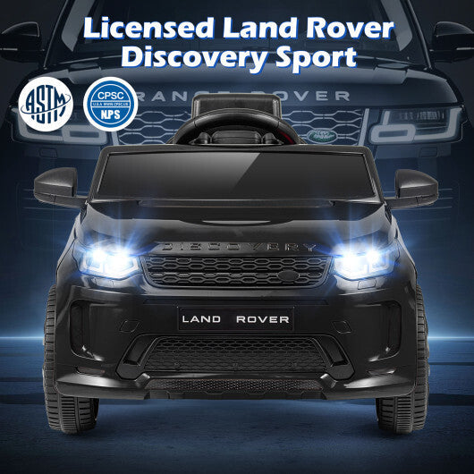 Licensed Land Rover Kids Ride on Car 12V Battery Powered Kids Electric Car-Black - Color: Black LuxuryLifeWay Online Store