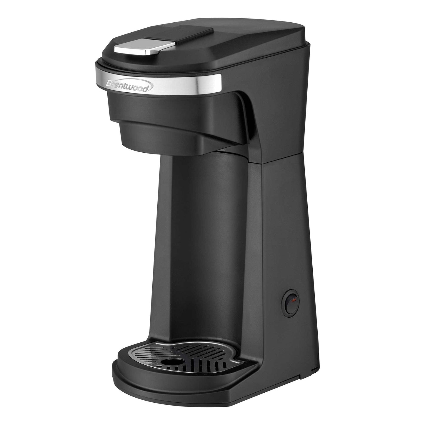 Brentwood K-Cup Single Serve Coffee Maker in Black with Reusable Filter Basket LuxuryLifeWay Online Store