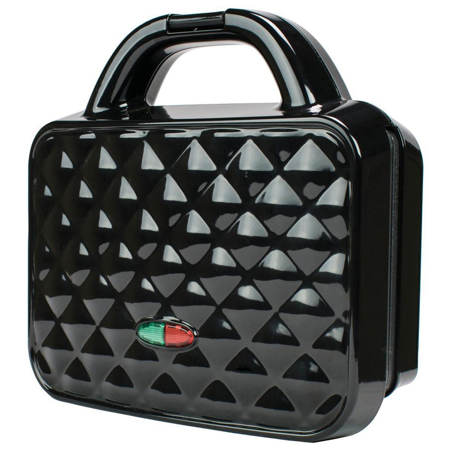 Brentwood Couture Purse Non-Stick Dual Waffle Maker in Black with Indicator Lights LuxuryLifeWay Online Store