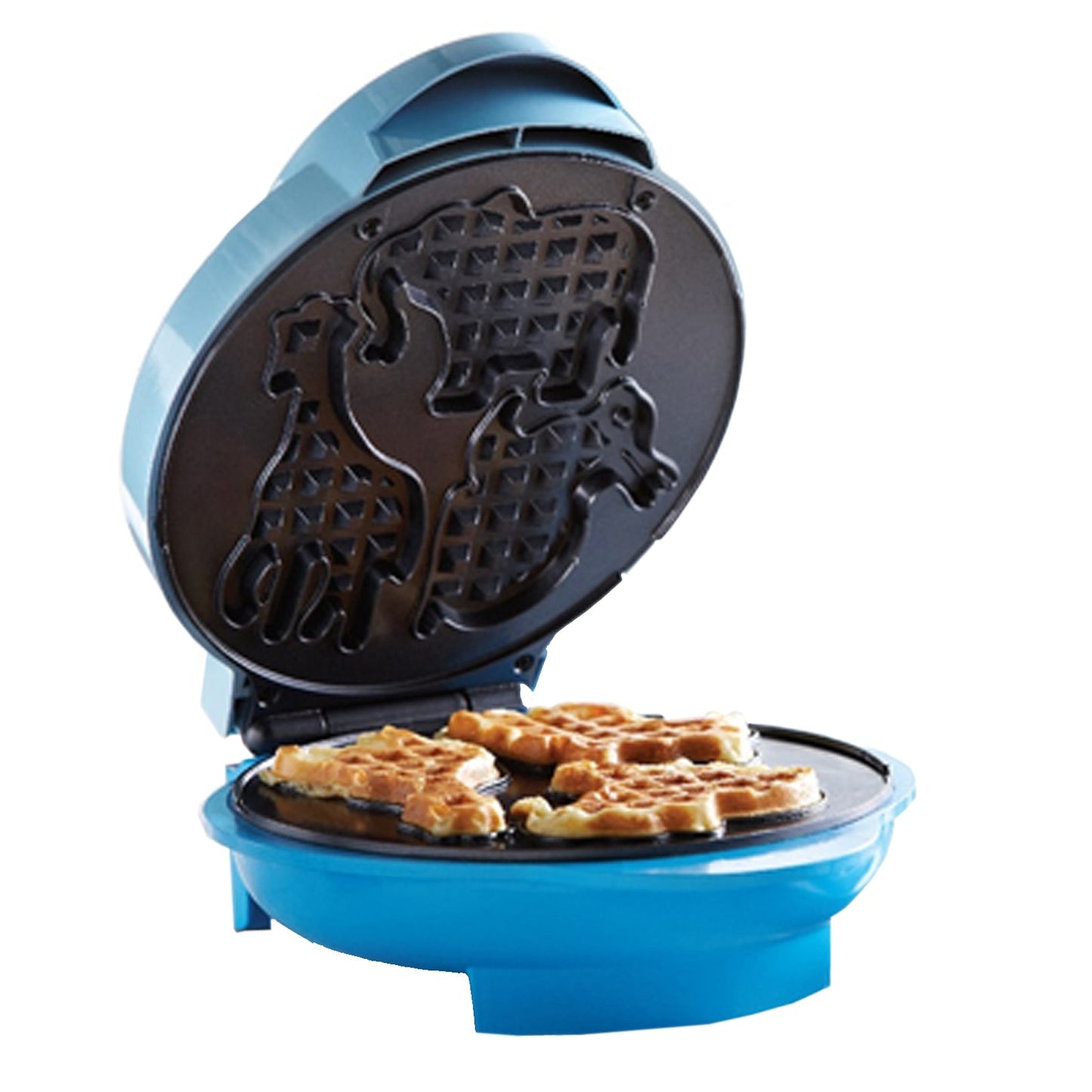 Brentwood Animal Shaped Waffle Maker in Blue LuxuryLifeWay Online Store