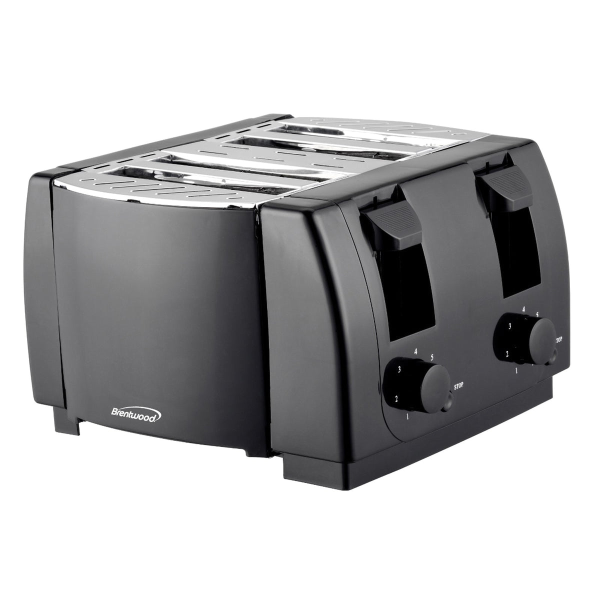 Brentwood Cool Touch 4 Slice Toaster in Black LuxuryLifeWay Online Store