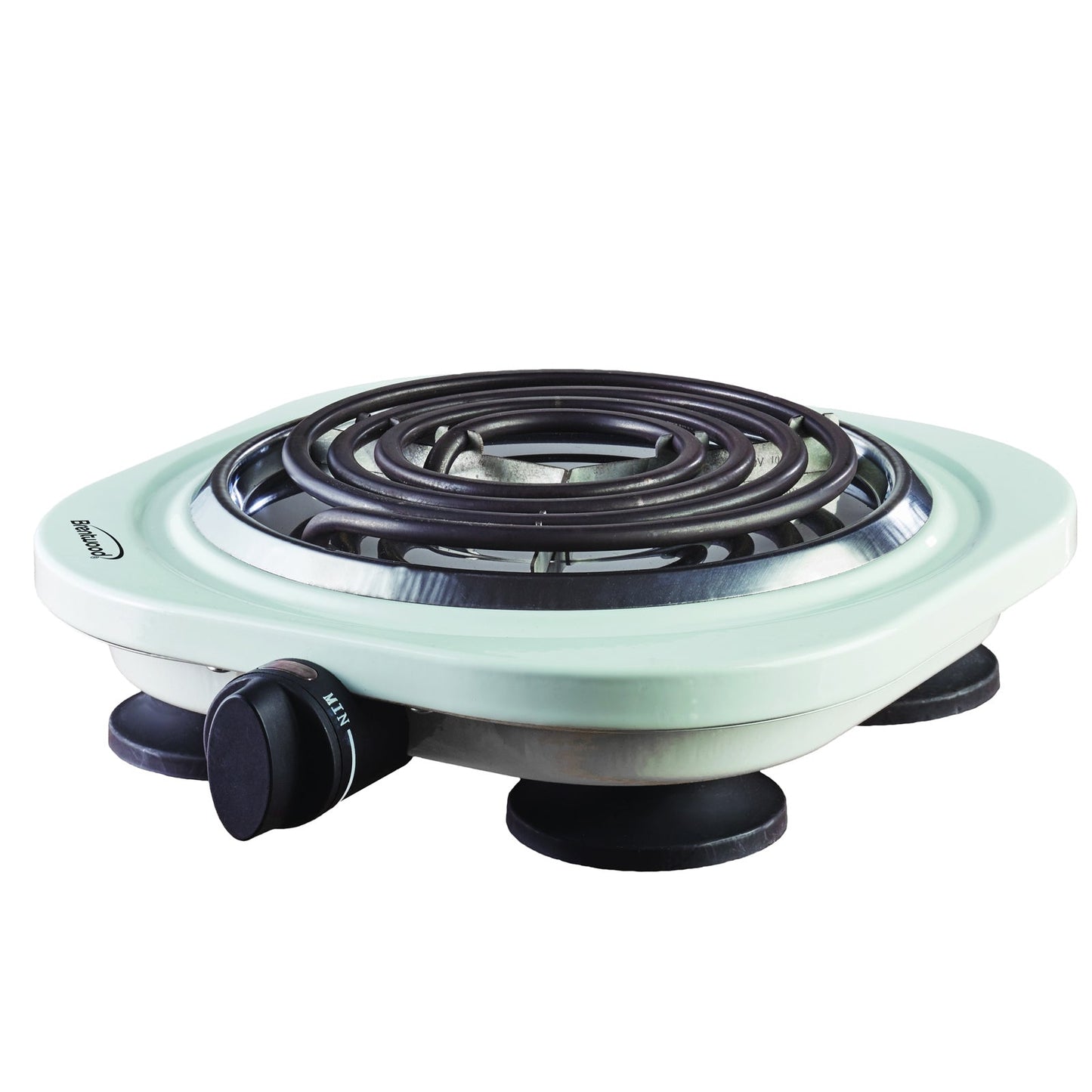 Brentwood Electric 1000W Single Burner - White LuxuryLifeWay Online Store