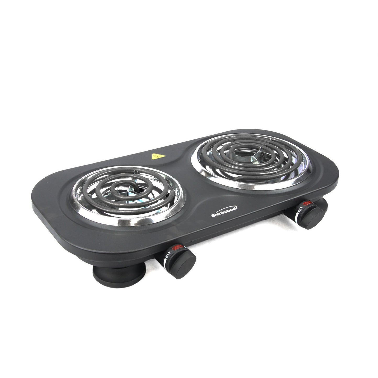 Brentwood Electric 1500W Double Burner - Black LuxuryLifeWay Online Store