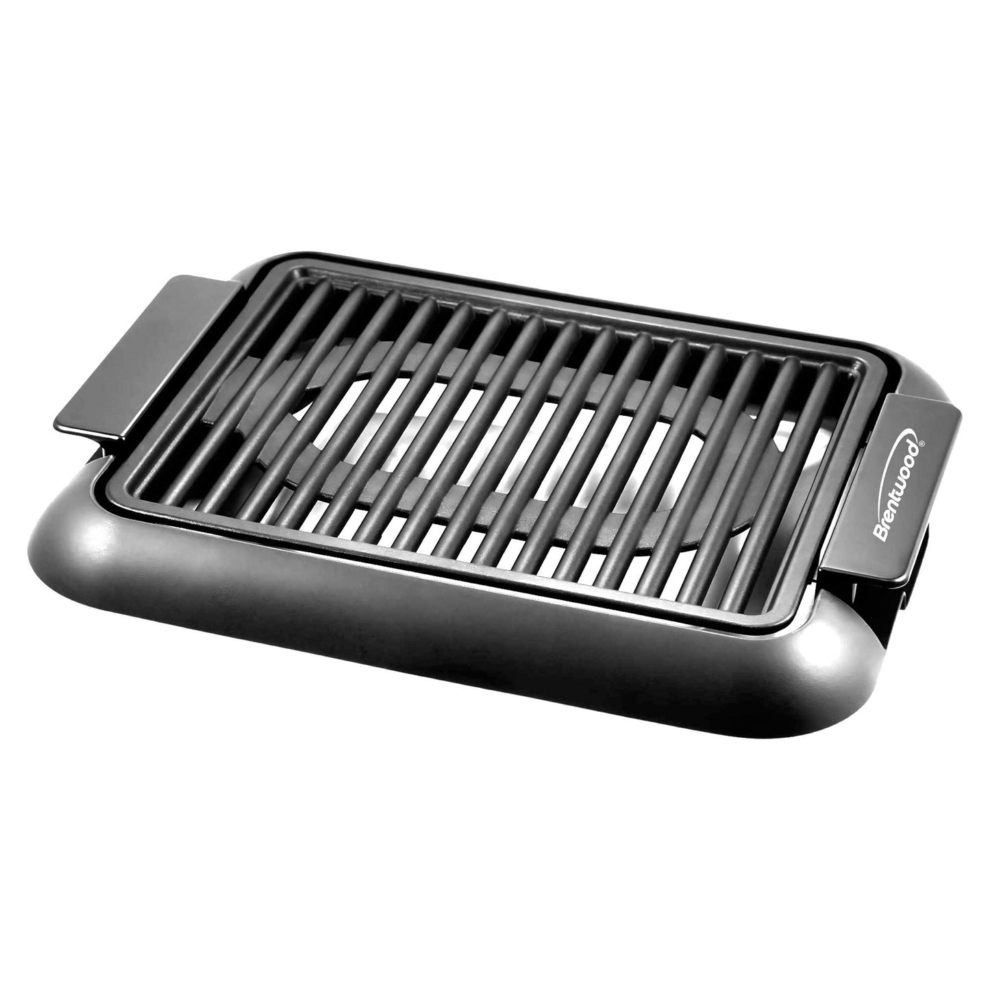 Brentwood 12.6 Inch x 10 Inch Electric Smokeless Indoor Grill with Ceramic Non-Stick Surface LuxuryLifeWay Online Store
