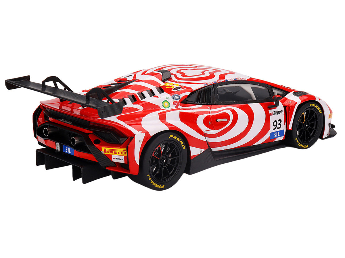 Lamborghini Huracan GT3 EVO2 #93 Tony D'Alberto - Adrian Deitz - Grant Denyer - David Wall "Wall Racing" "Bathurst 12 Hour" (2024) 1/18 Model Car by Top Speed LuxuryLifeWay Online Store