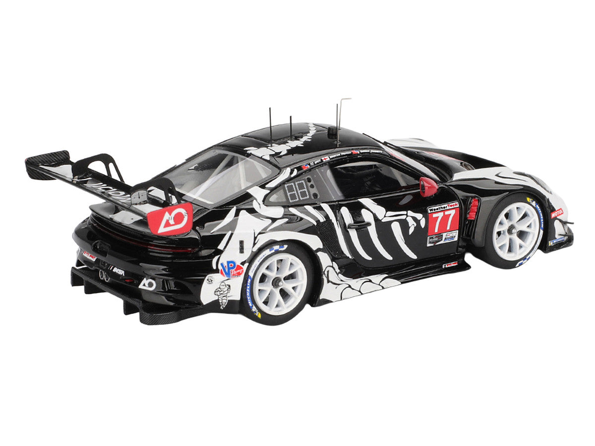 Porsche 911 GT3 R #77 Klaus Bachler - Laurin Heinrich - Michael Christensen "AO Racing Skeleton Rexy" GTD Pro IMSA "Petit Le Mans" (2025) 1/43 Model Car by True Scale Miniatures LuxuryLifeWay Online Store