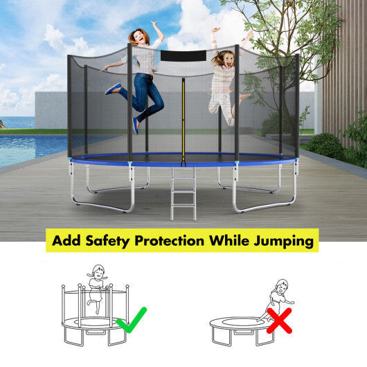 15/16 Feet Trampoline Replacement Safety Net-16 ft LuxuryLifeWay Online Store