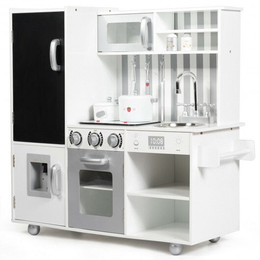Wooden Pretend Play Kitchen Sets with Simulated Sound LuxuryLifeWay Online Store