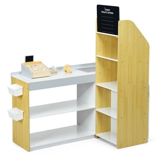 Grocery Store Playset Pretend Play Supermarket Shopping Set LuxuryLifeWay Online Store