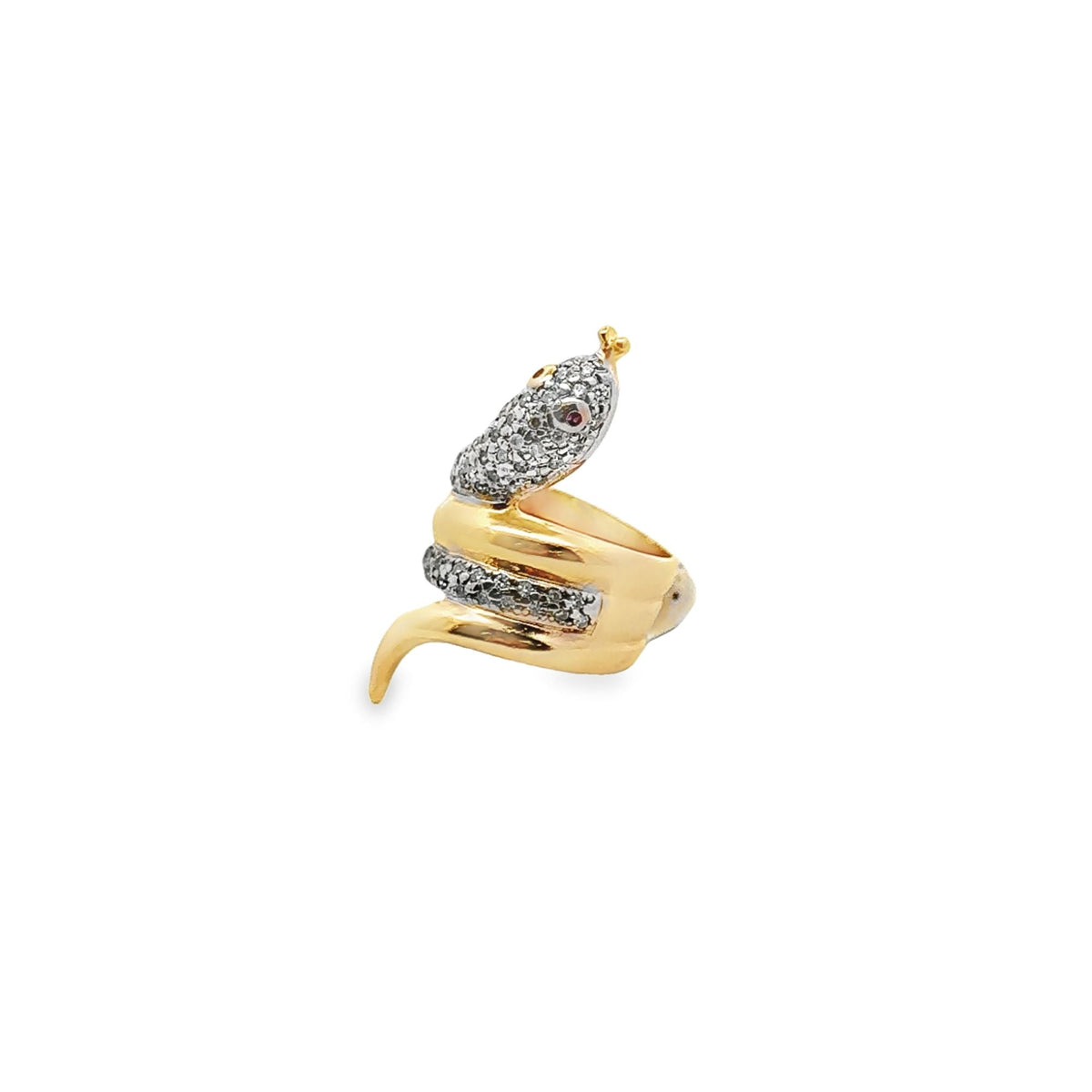 CZ Snake Ring (D88) LuxuryLifeWay Online Store
