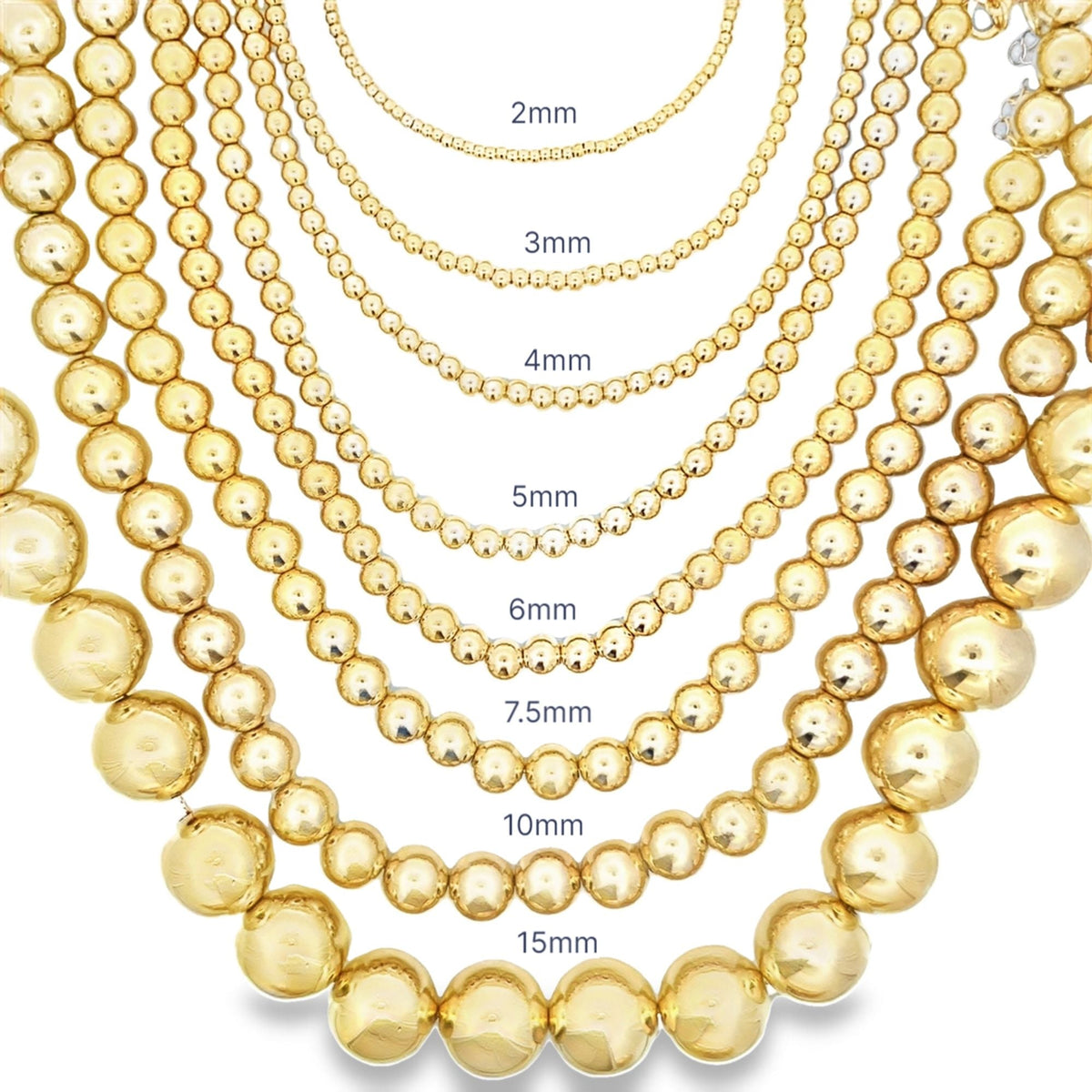 Beaded Chain Necklace (F270-F281/H125) LuxuryLifeWay Online Store